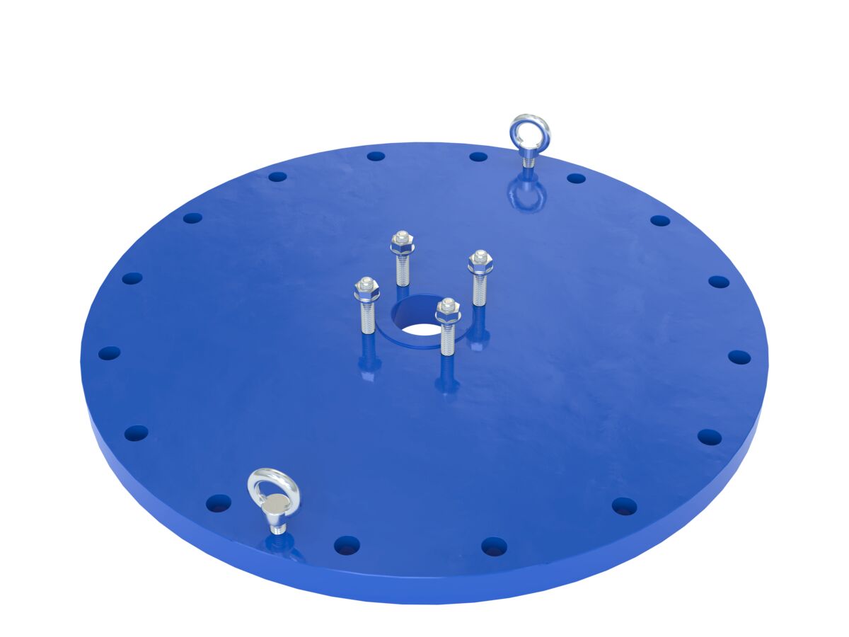 reece Dimax Mild Steel Offtake Flange PN16 B7 600mm x 80mm