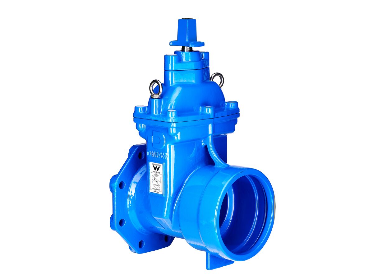 Reece Dimax Resilent Seat Gate Valve PN16 B5 (Flaneg - Socket) 150mm Clockwise Close