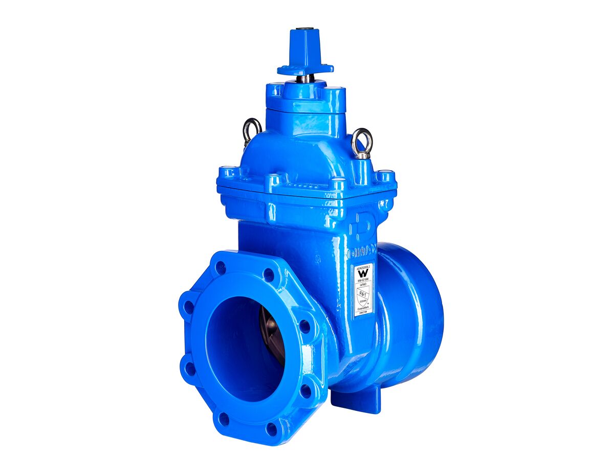 reece Dimax Resilent Seat Gate Valve PN16 B5 (Flaneg - Socket) 150mm Clockwise Close