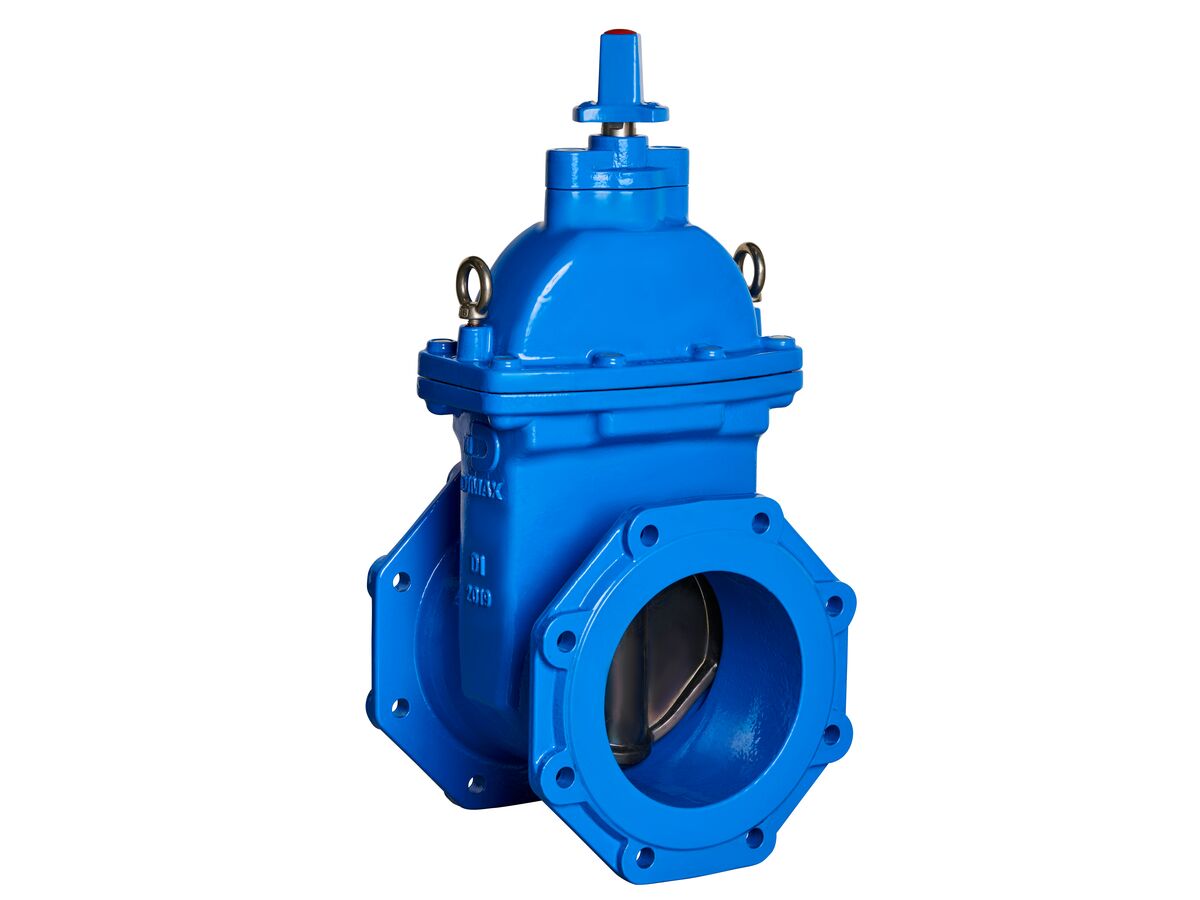reece Dimax Resilient Seat Gate Valve (Flange x Flange) PN16 B5 200mm Anticlockwise Close