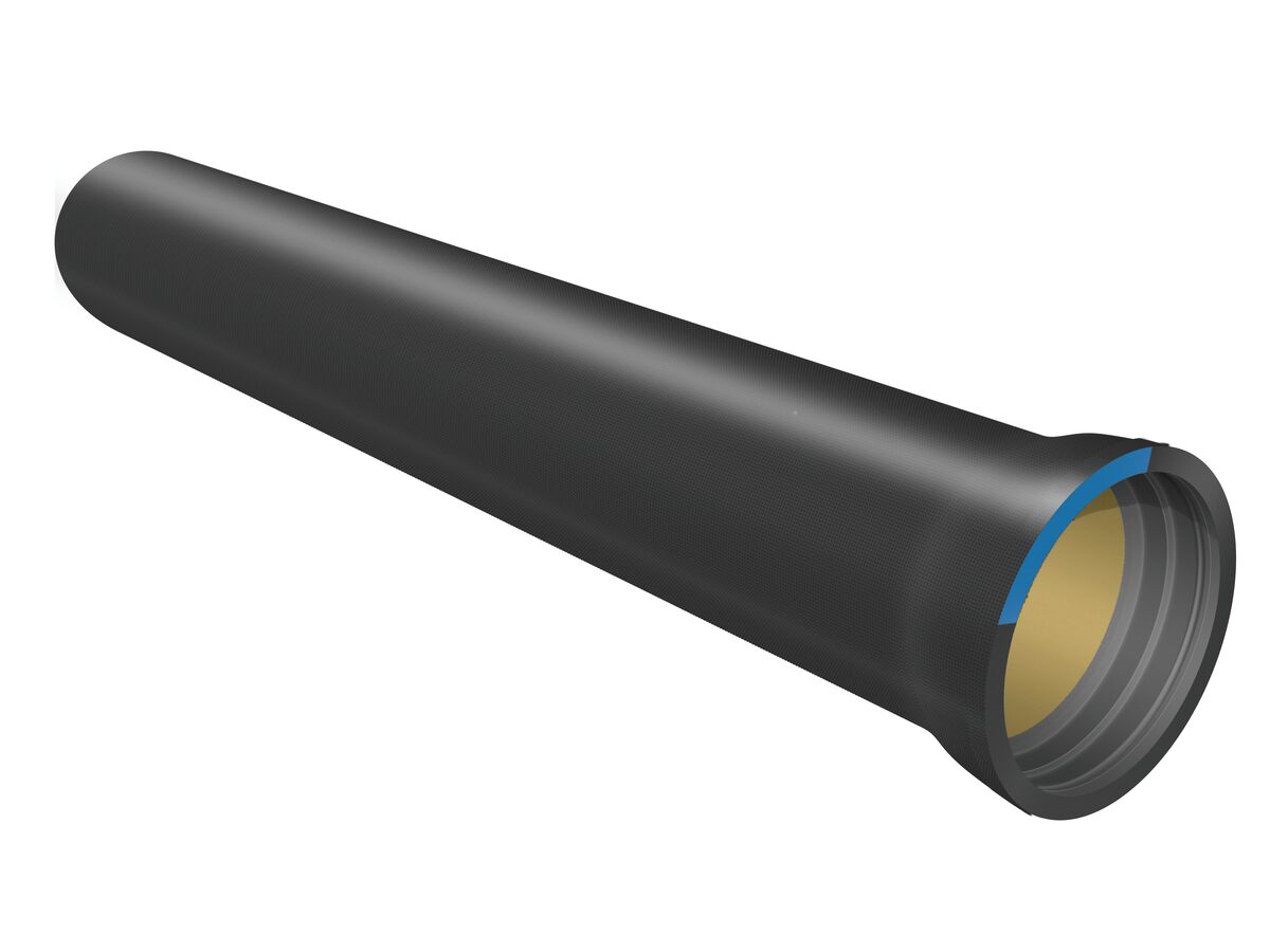 reece Dimax Xceed Ductile Iron Pipe Polyurethane Lined Flange Class Z+ 375mm x 5.7mtr