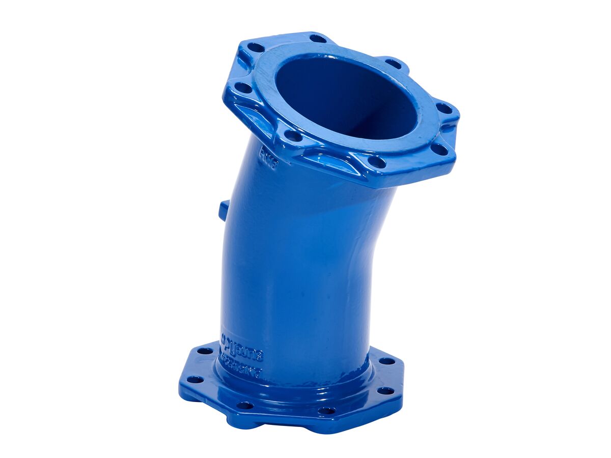 reece Ductile Iron Bend (Flange x Flange) PN16 B5 150mm x 22.5 Degrees