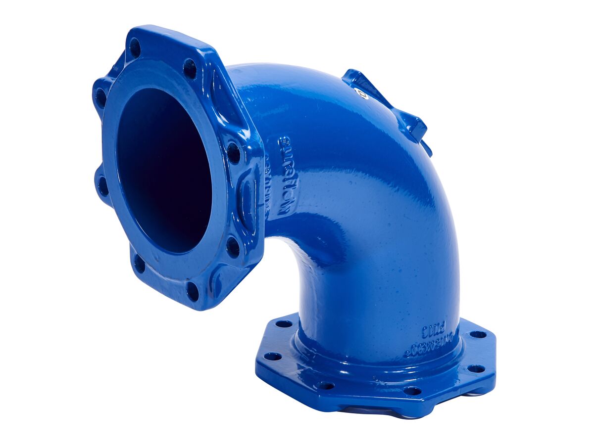 reece Ductile Iron Bend (Flange x Flange) PN16 B5 450mm x 90 Degrees