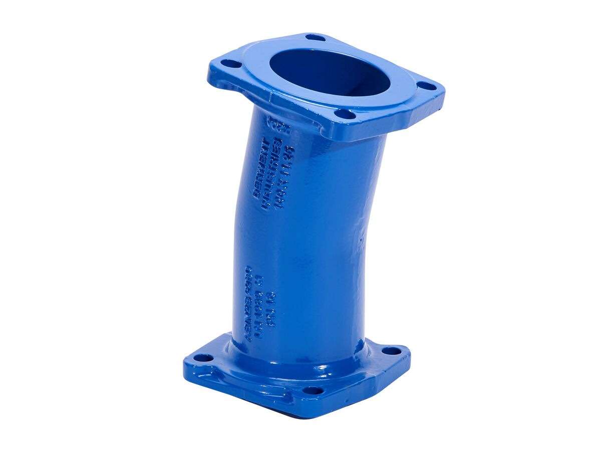 reece Ductile Iron Bend (Flange x Flange) PN16 B5 450mm x 11.25 Degrees