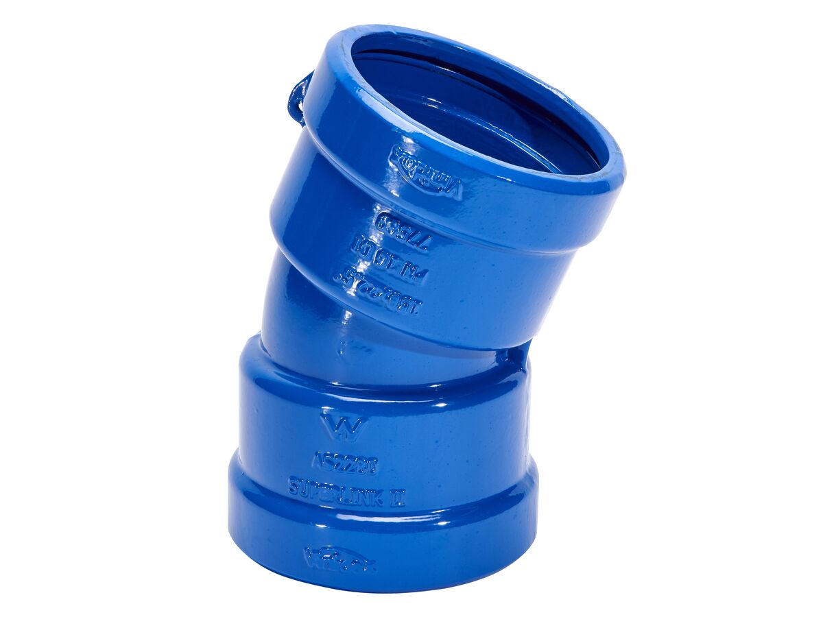 reece Ductile Iron Bend (Socket x Socket) 450mm x 22.5 Degrees
