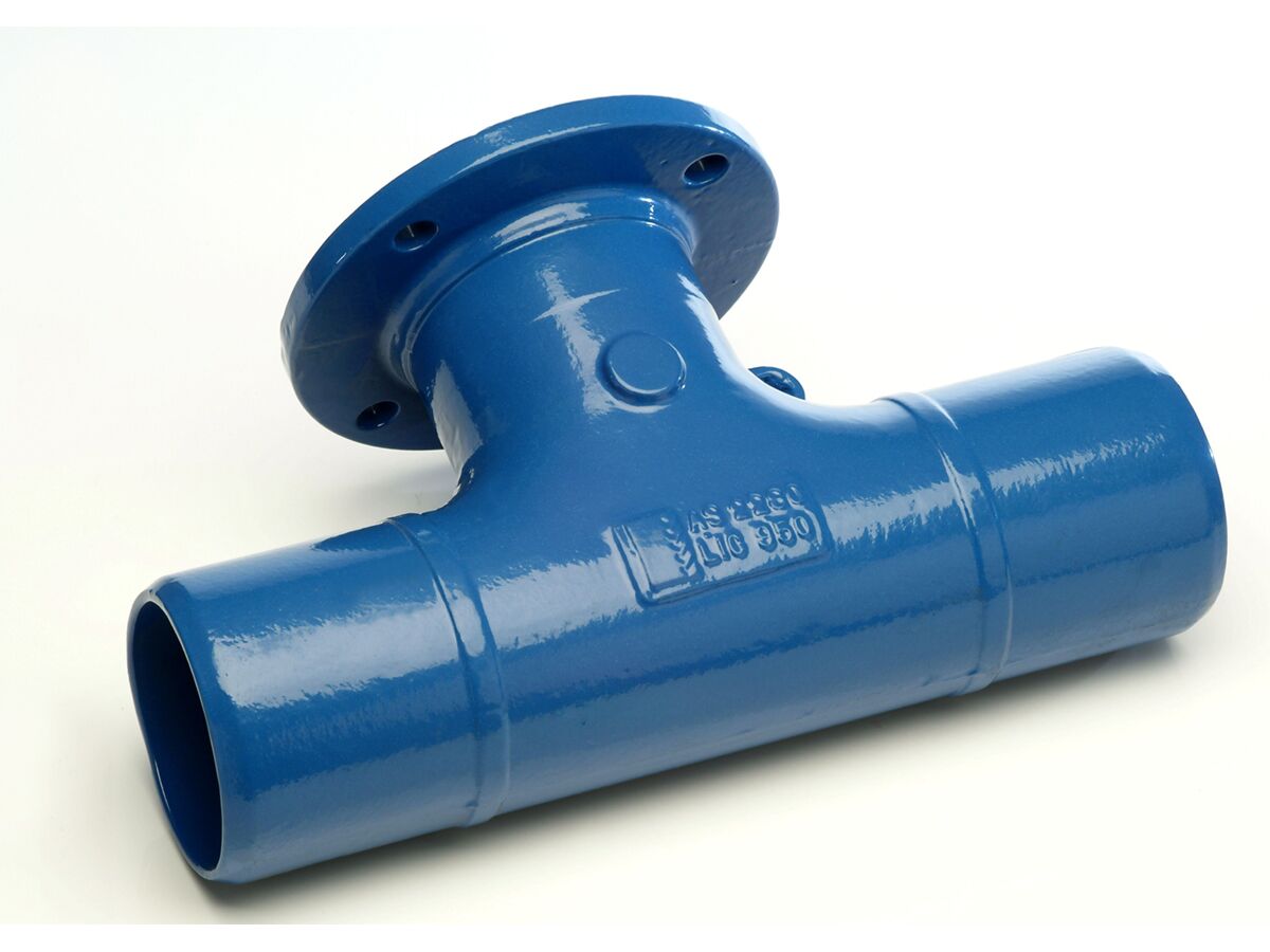 reece Ductile Iron Tee (Spigot x Spigot x Flange) PN16 B5 300mm x 250mm
