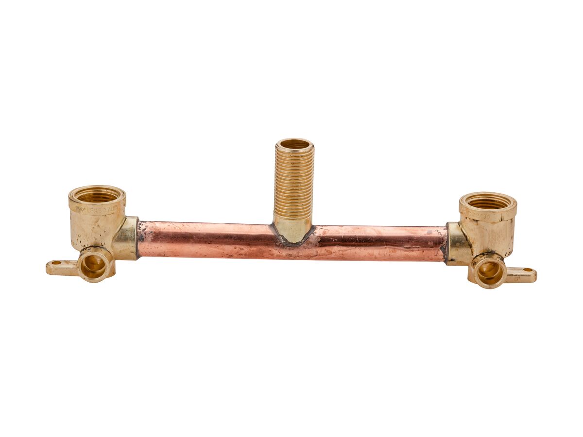 Reece Dura Ardent Sink Assembly 200mm Centre With No Tails Bottom Entry Lead Free