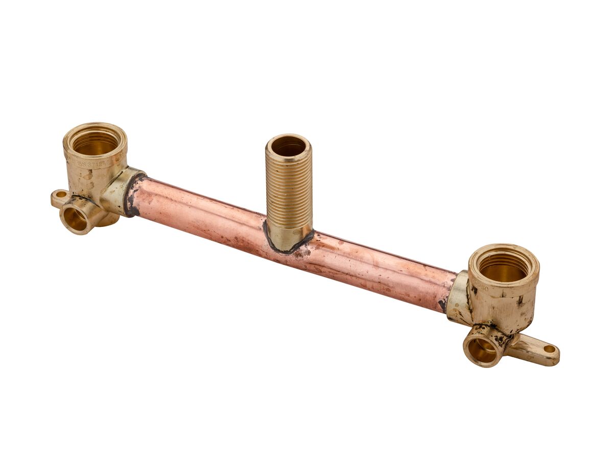 reece Dura Ardent Sink Assembly 200mm Centre with No Tails Bottom Entry Lead Free