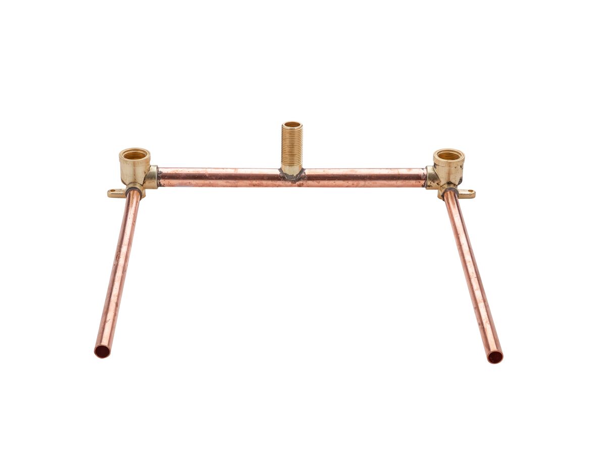 Reece Dura Ardent Sink Assembly 300mm Centre With 300mm Tails Bottom Entry Lead Free