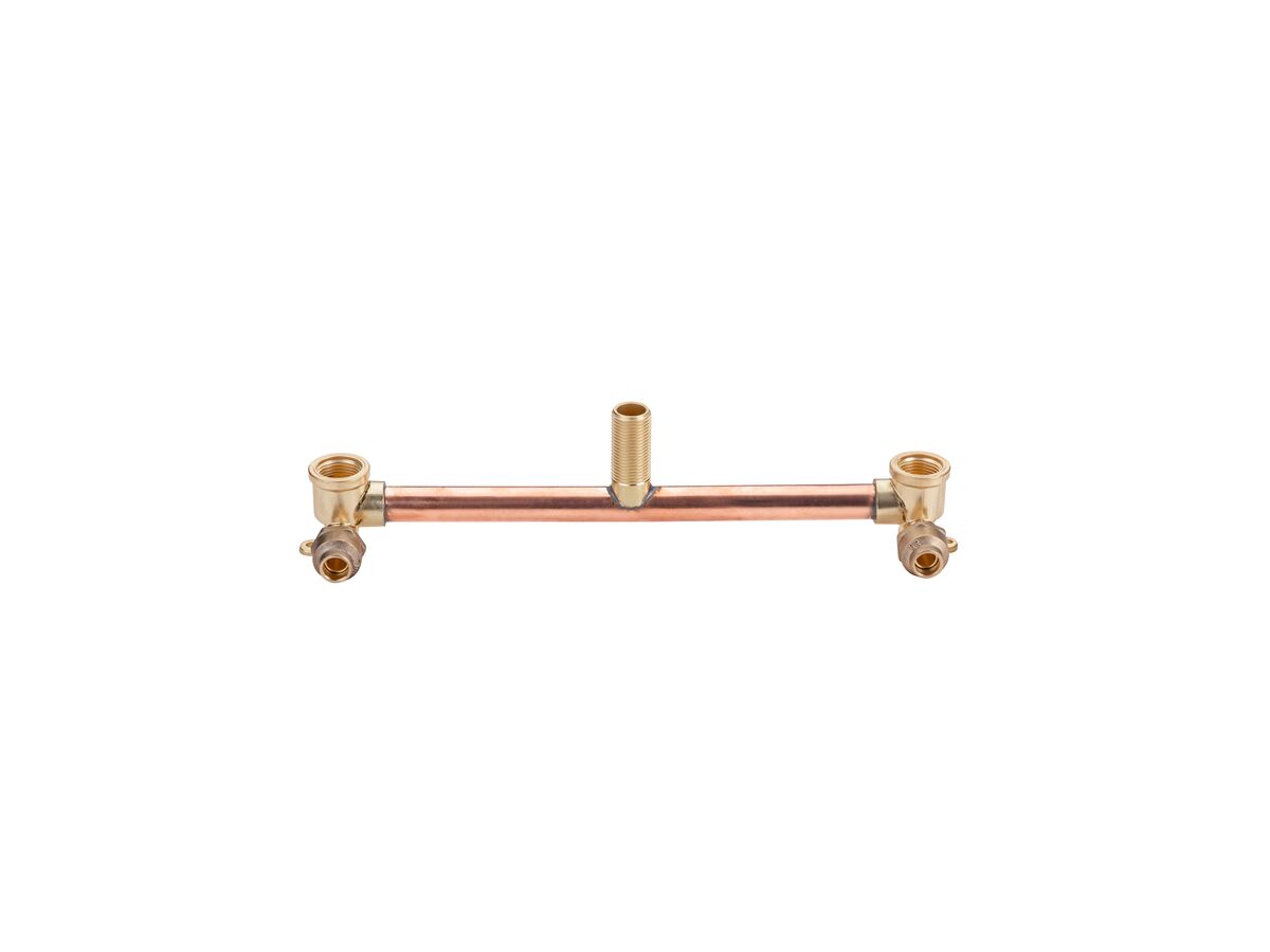 Reece Dura Ardent Sink Assembly 300mm Centre With No Tails Compression Bottom Entry Lead Free