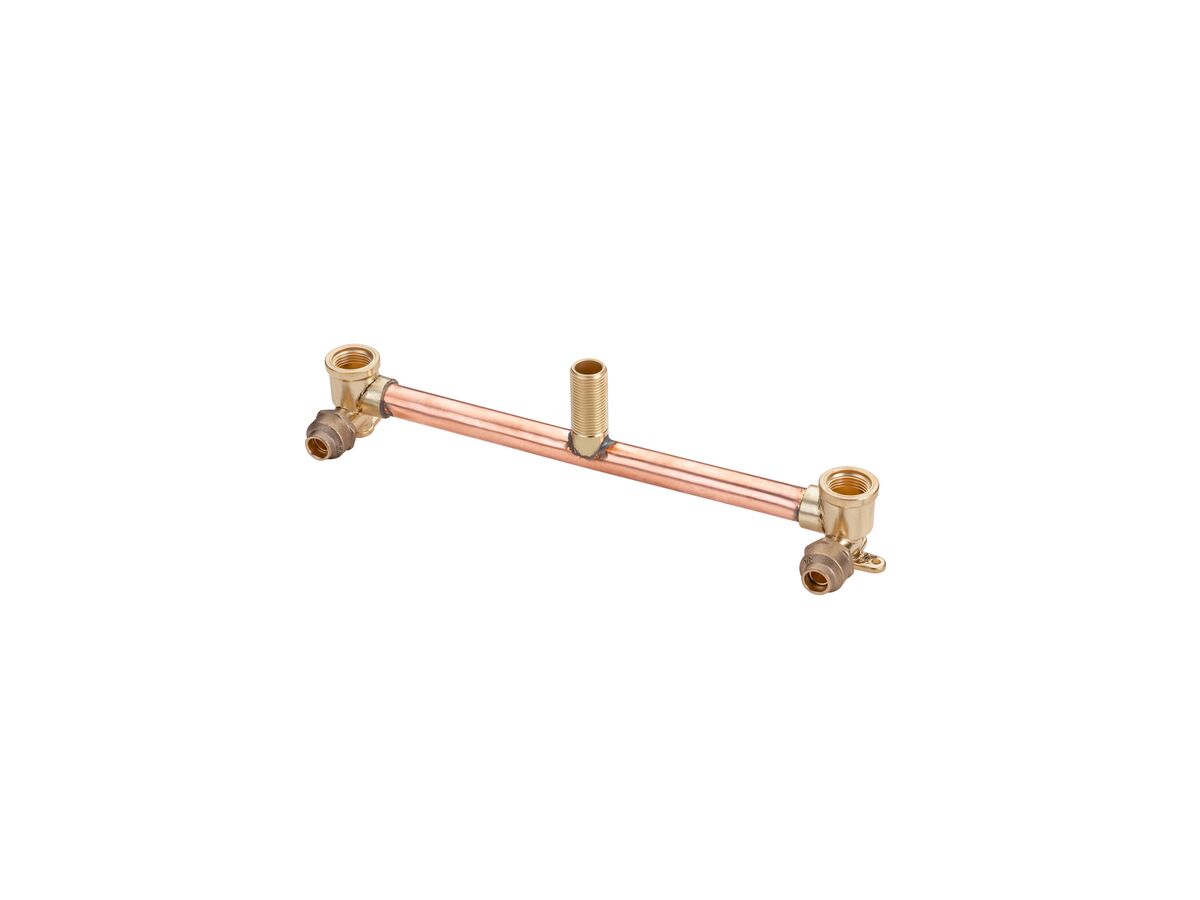reece Dura Ardent Sink Assembly 300mm Centre with No Tails Compression Bottom Entry Lead Free