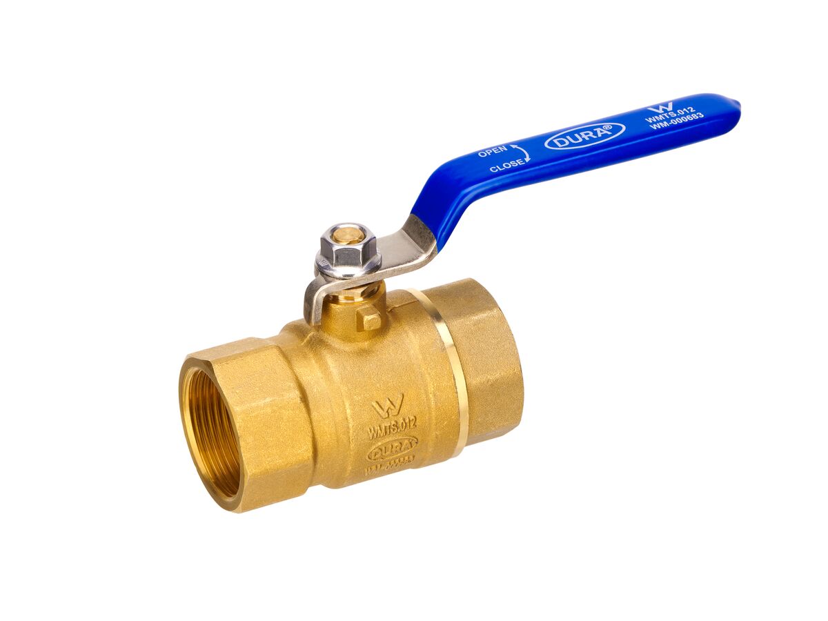 reece Dura Brass Water Ball Valve Female & Female 32mm