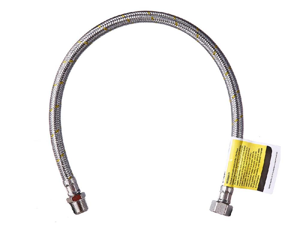 reece Dura Flex Hose 10mm Gas (1/2" Male & Female) 600mm