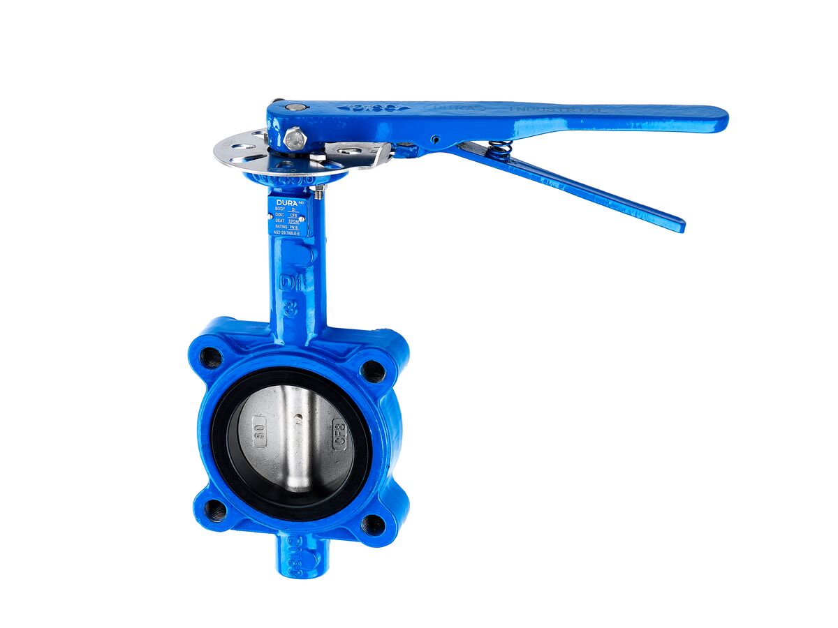 Reece Dura Industrial Non - Potable / Non - Drinking Water Butterfly Valve Lugged Table E With Gear Operated DN 50