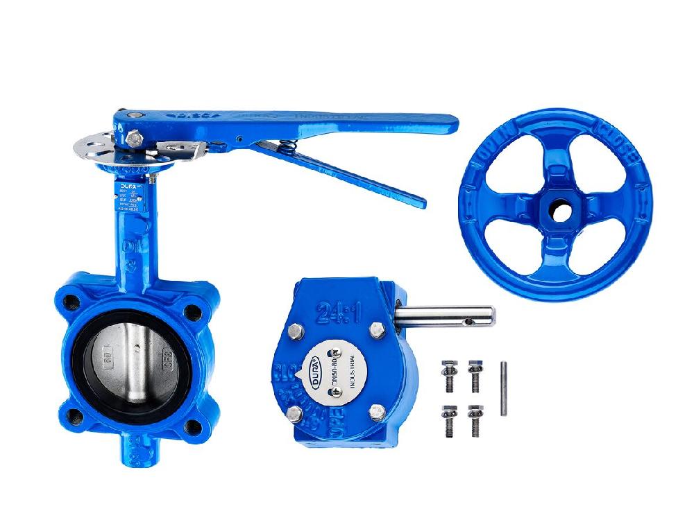 reece Dura Industrial Non - Potable / Non - Drinking Water Butterfly Valve Lugged Table E with Gear Operated DN 50