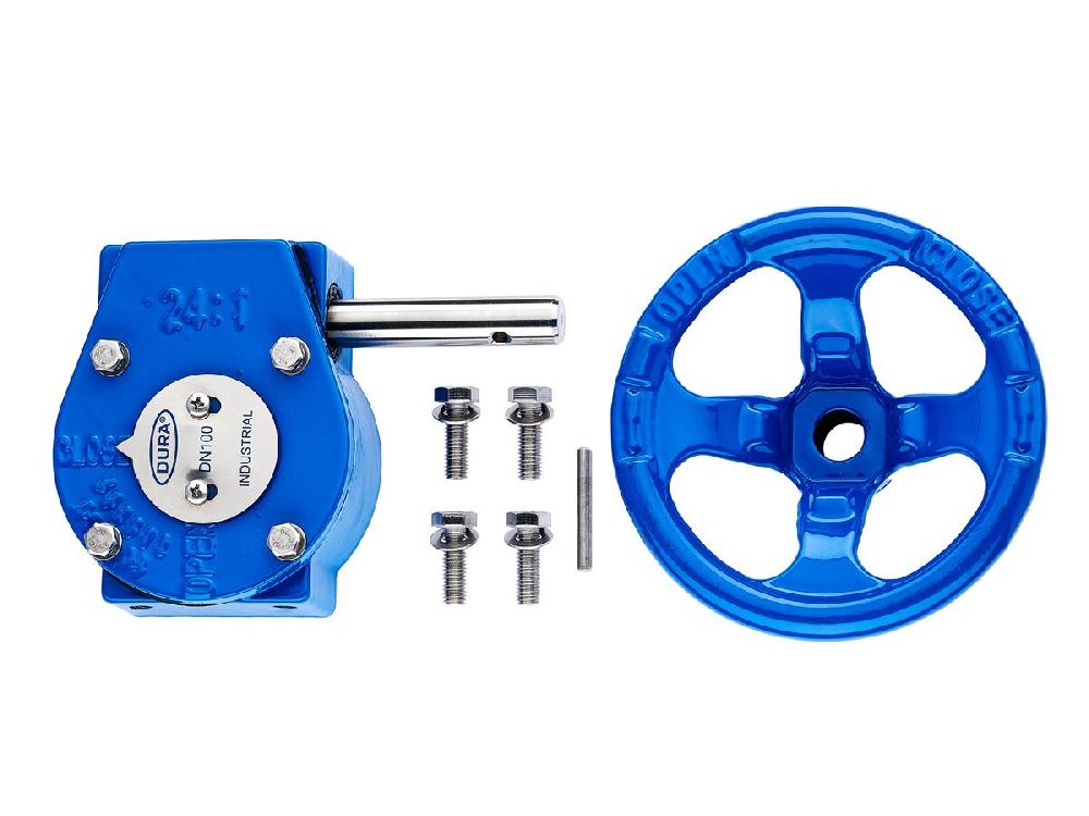 Reece Dura Industrial Non - Potable / Non - Drinking Water Butterfly Valve Lugged Table E Geared DN 100