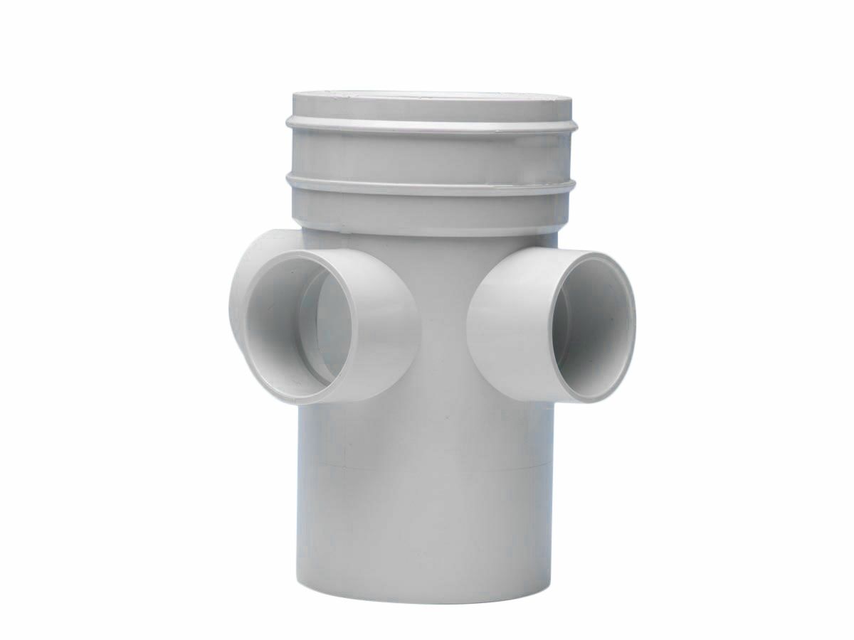 reece DWV 4 Way Riser Male & Female 100mm x 50mm x 50mm x 40mm x 40mm