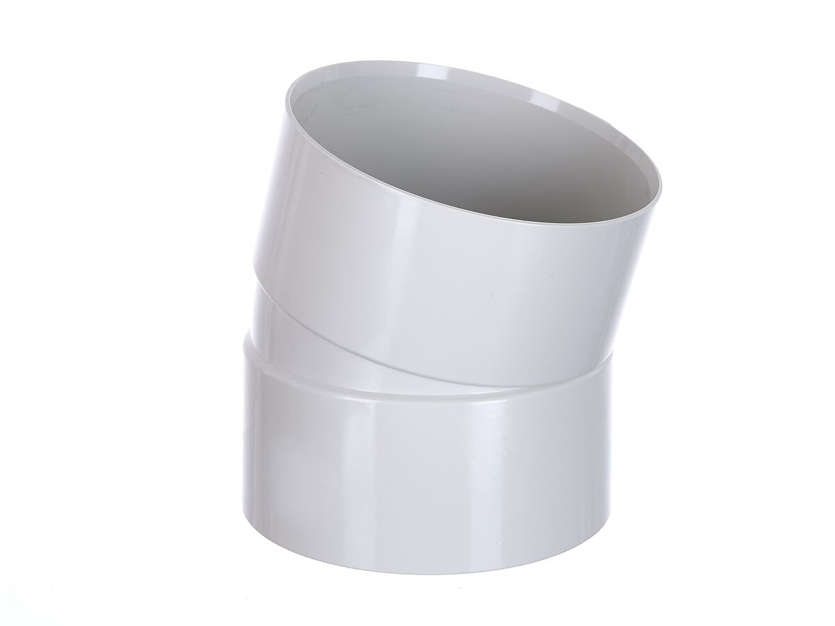 reece DWV Bend 100mm x 15 Degree Female & Female Plain