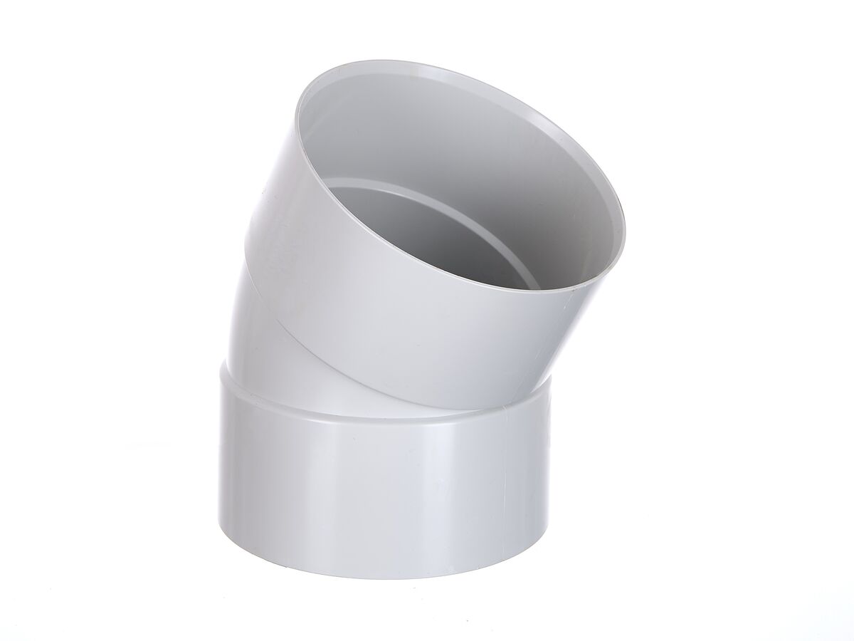 reece DWV Bend 100mm x 30 Degree Female & Female Plain
