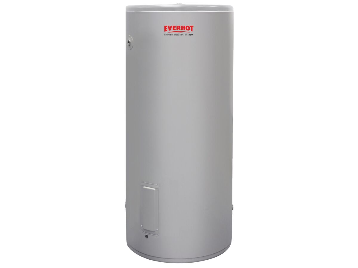 reece Everhot 250L 3.6kW Single Element Stainless Steel Electric Hot Water System