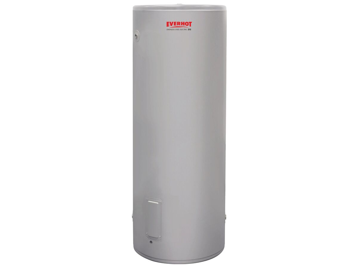 reece Everhot 315L 3.6kW Single Element Stainless Steel Electric Hot Water System