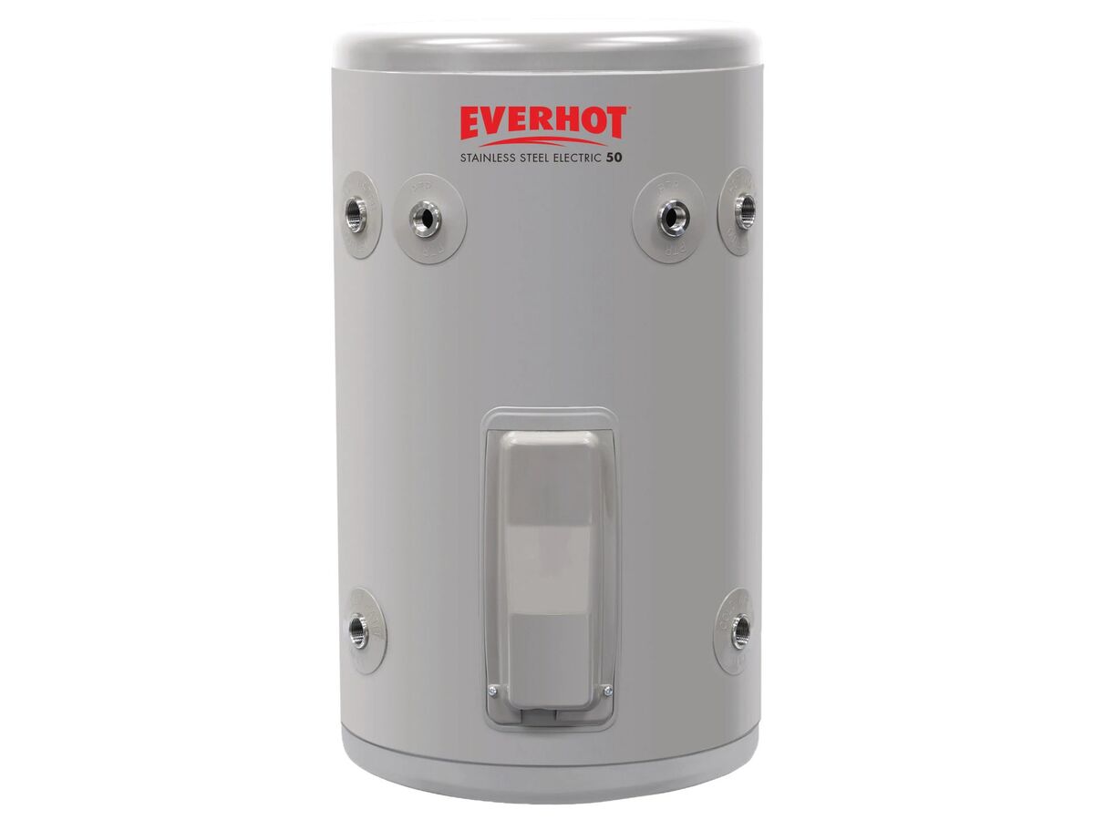 reece Everhot 50L 3.6kW Single Element Stainless Steel Electric Hot Water System