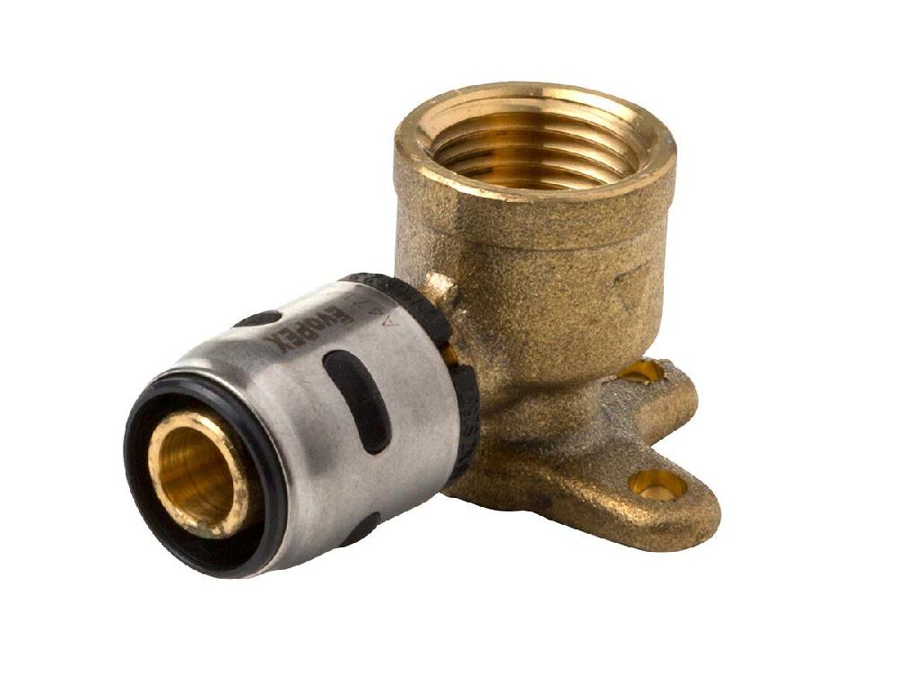 reece EvoPEX Lead Free Female Lugged Elbow 16mm x 1/2" BSP