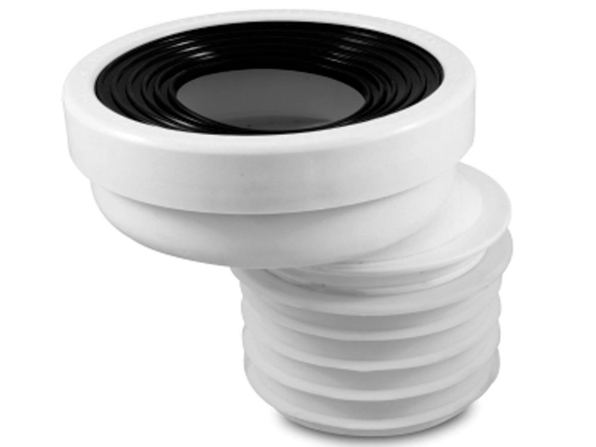 reece Flexi-Fin 100mm x 40mm Offset Pan Connector HDPE Approved