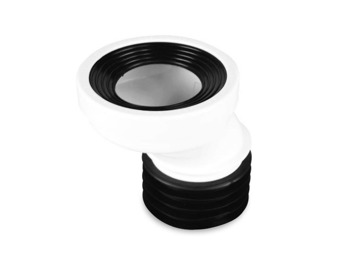 reece Flexi-Fin 100mm x 40mm Offset Pan Connector HS PVC Approved