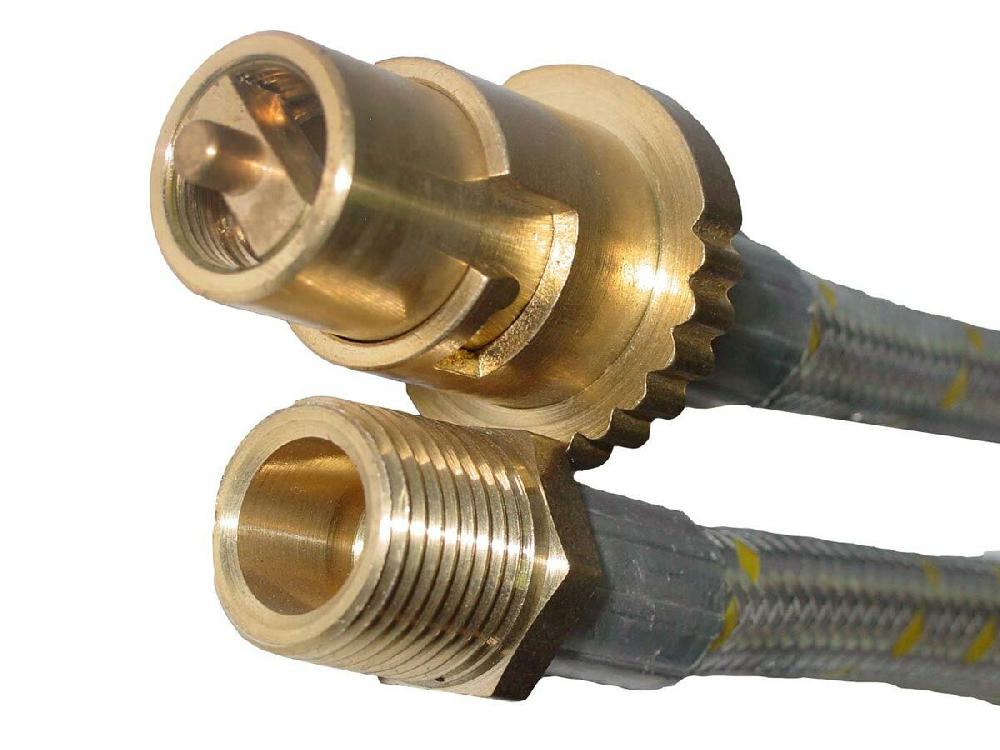 reece Flexible Hose 10mm (1/2") Gas (Bayonet x Male) 1200mm
