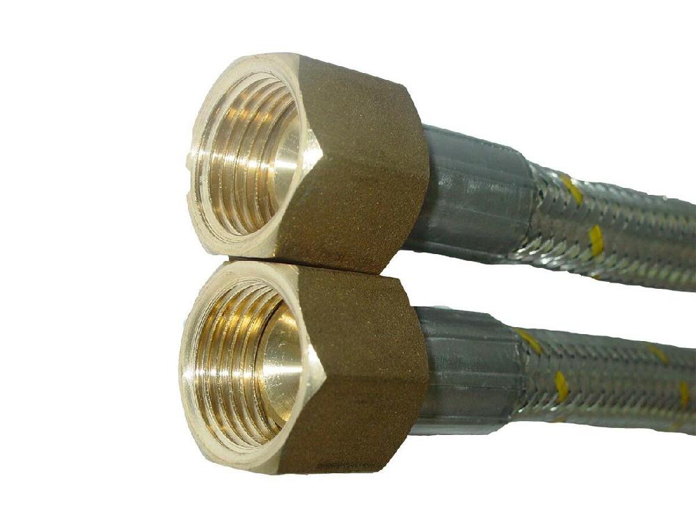 reece Flexible Hose 10mm Gas (1/2" Female Flare x Female Flare) 900mm