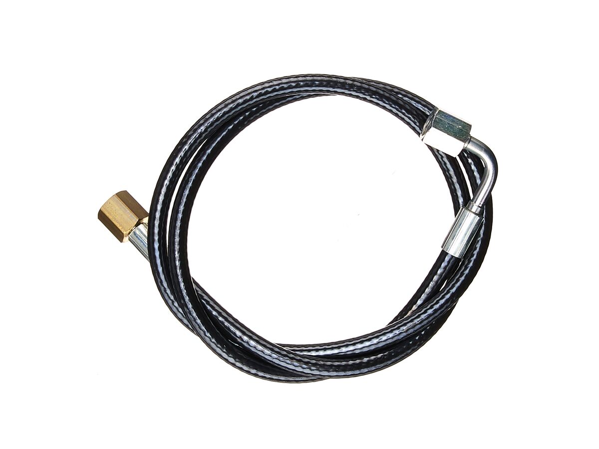 reece Flexline 1/4" Female with Schrader 1000mm x 4mm ST/90 FA0187