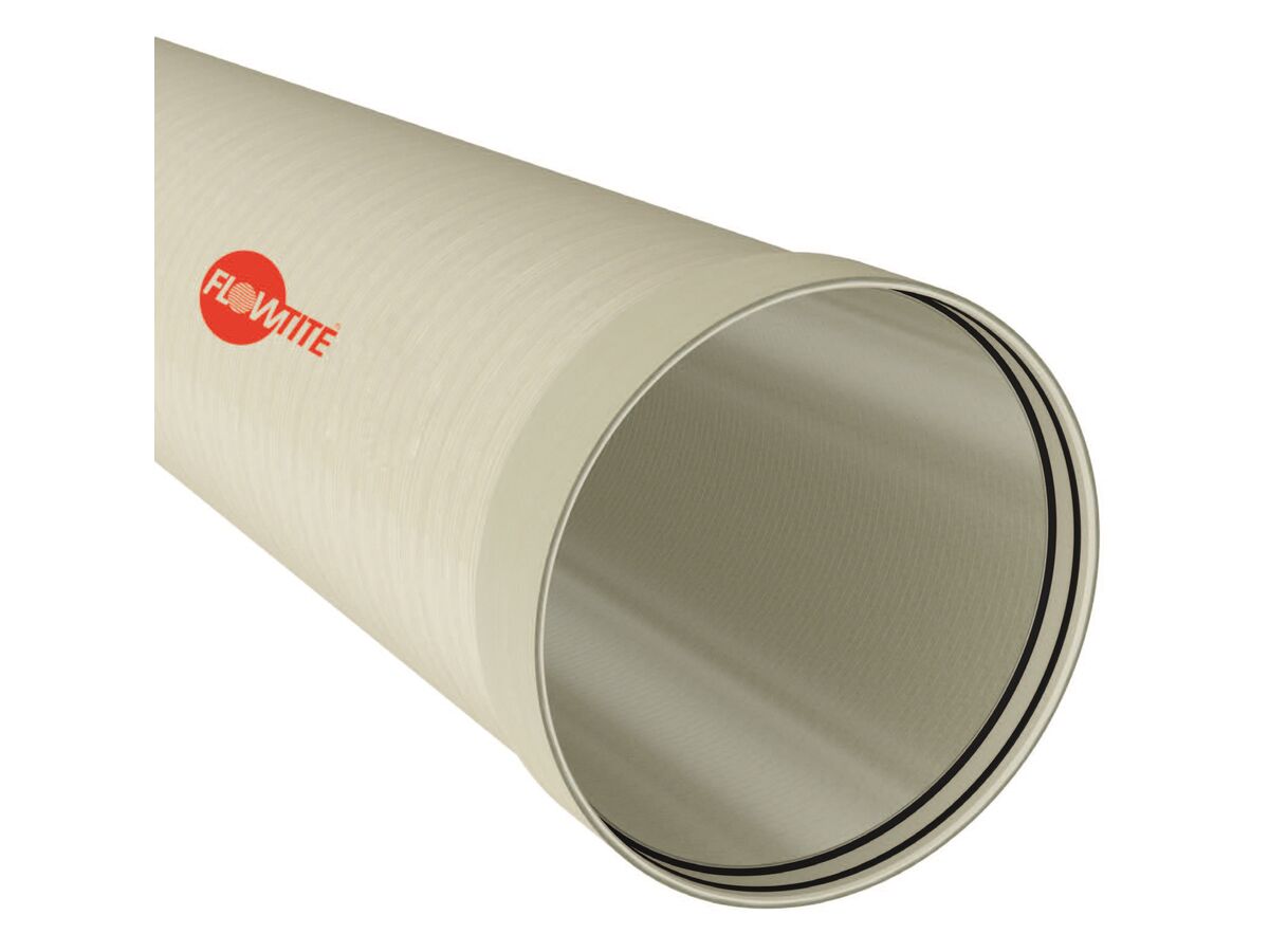 reece Flowtite CFW-GRP Sewer RRJ Pipe DN675 SN10000 PN6 3m Spigot x Coupling