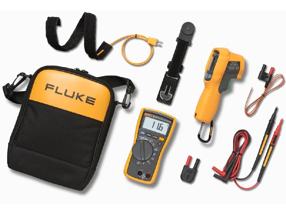 reece Fluke Multimeter Infrared Thermometer Combo Kit Fluke116/62