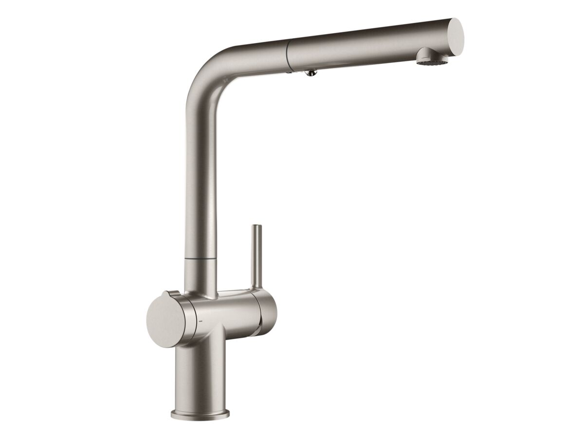 Reece Franke Active Twist Pull Out Sink Mixer Only Brushed Chrome (5 Star) Lead Free