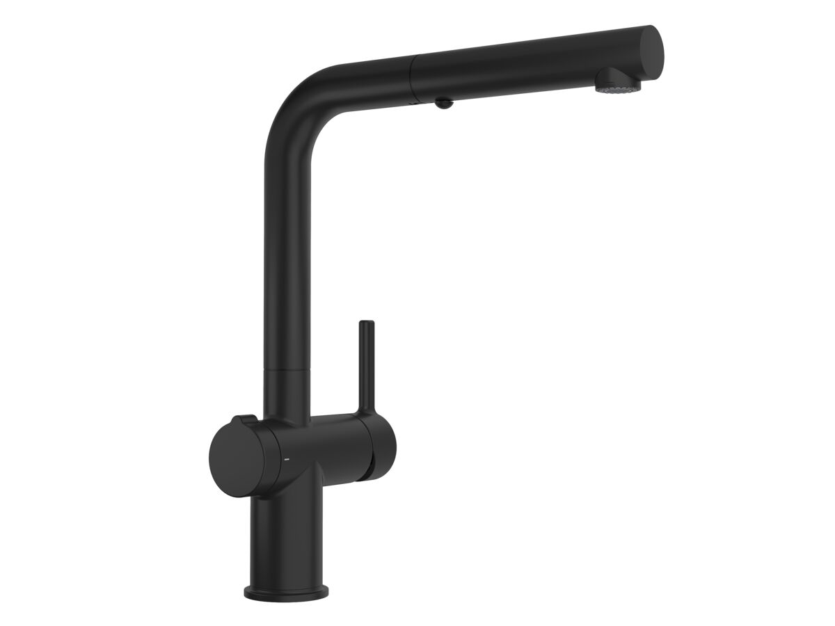 Reece Franke Active Twist Pull Out Sink Mixer Only Matte Black (5 Star) Lead Free
