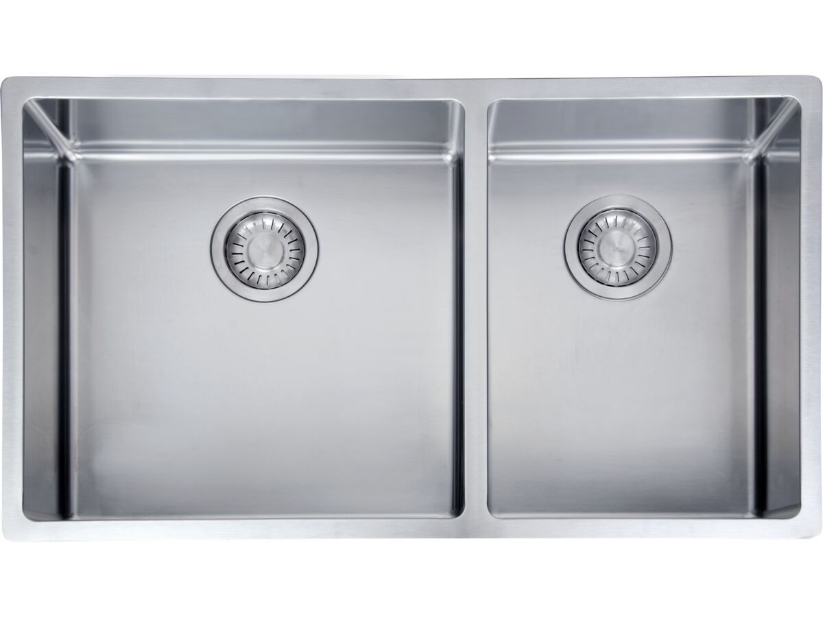 reece Franke Bow 1 & 3/4 Bowl Sink with Large Left Bowl 780mm Stainless Steel