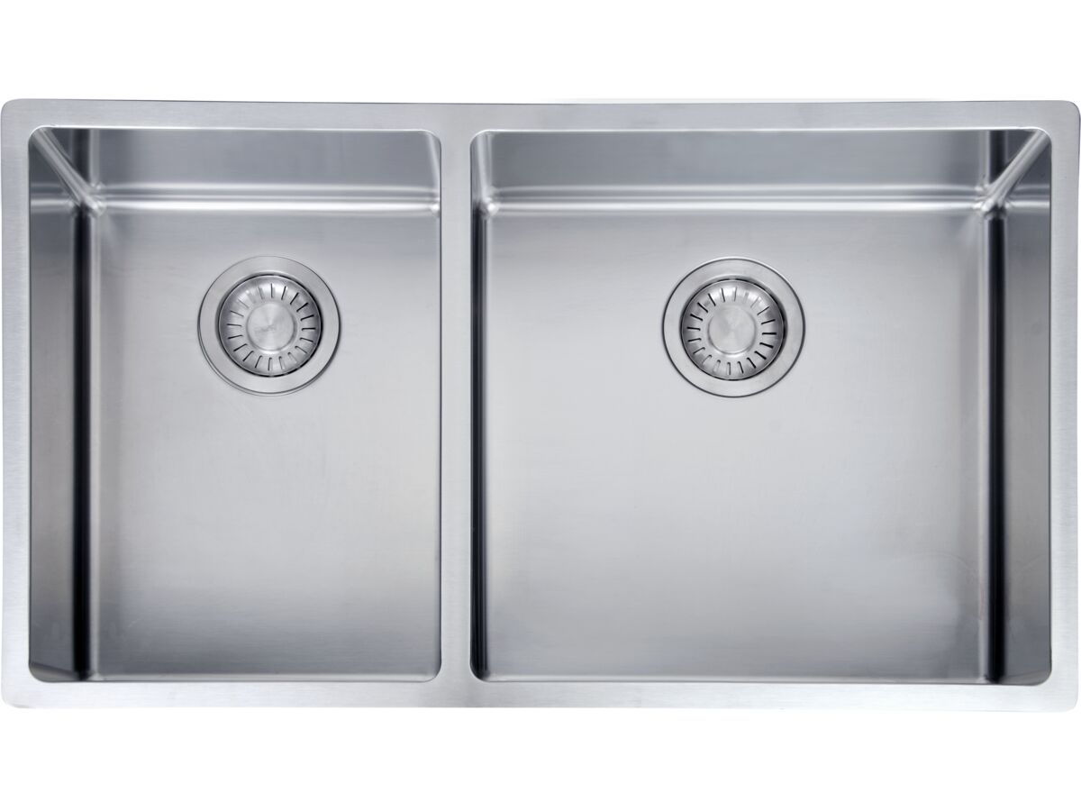 reece Franke Bow 1 & 3/4 Bowl Sink with Large Right Bowl 780mm Stainless Steel