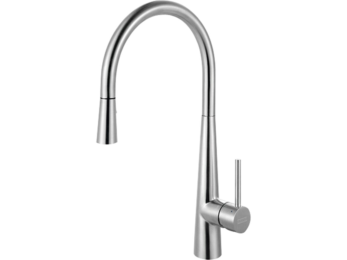 reece Franke Steel Pull Out Sink Mixer Brushed Stainless Steel (5 Star)