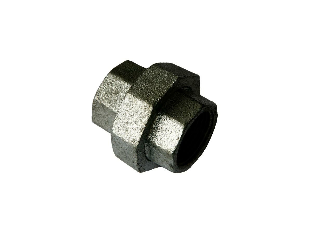 reece Galvanised Malleable Iron Brass Seat Union (Female x Female) 40mm