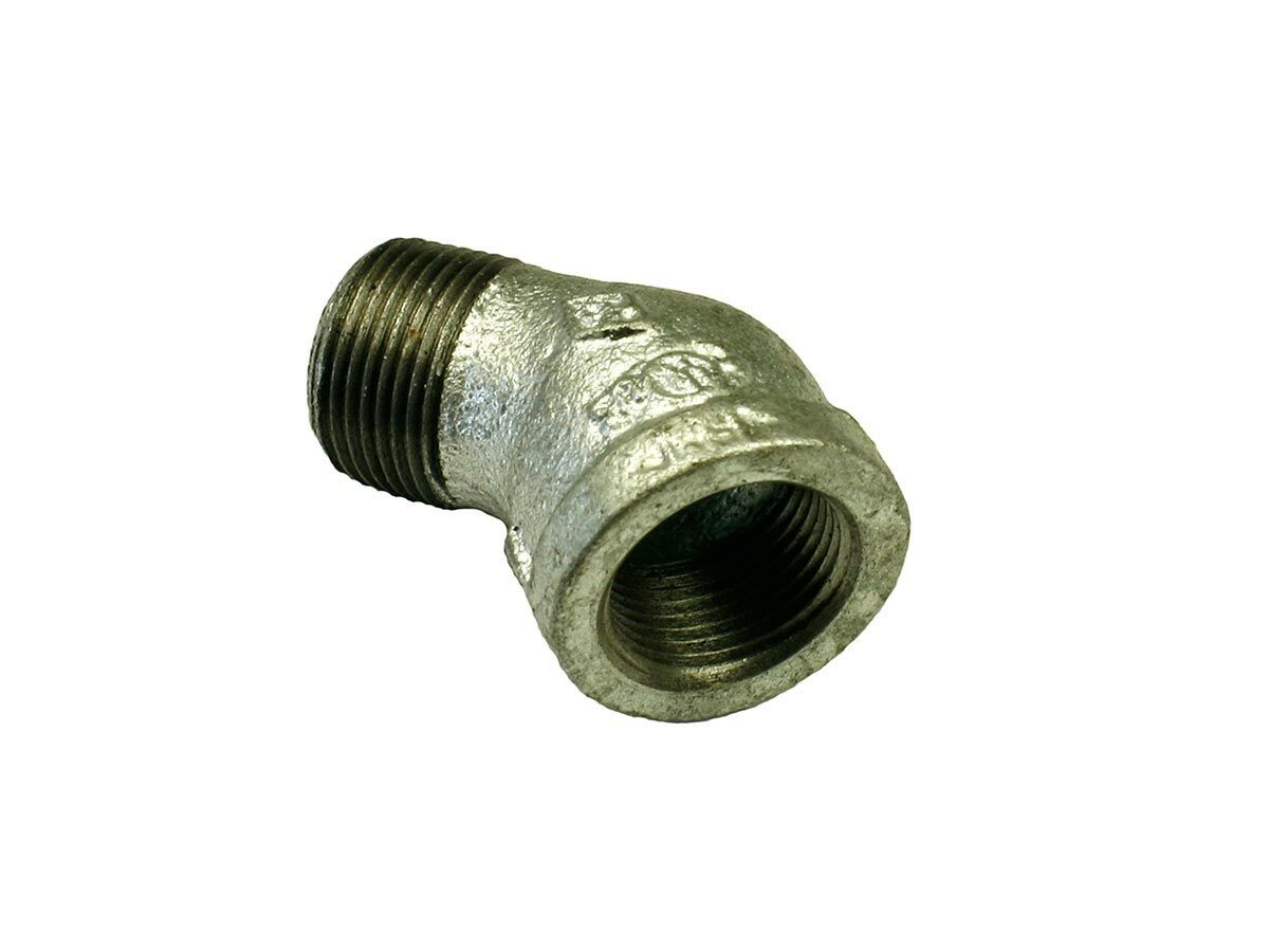 reece Galvanised Malleable Iron Elbow 45 Degrees (Male x Female) 32mm