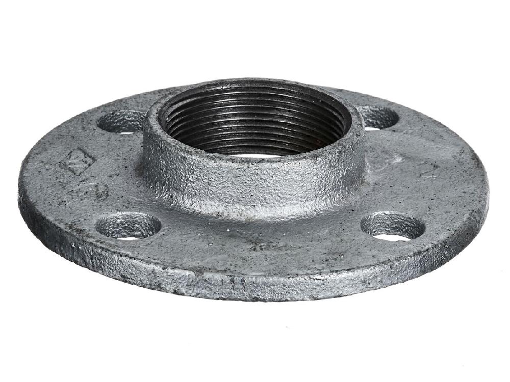reece Galvanised Malleable Iron Flange Drilled Round Table D 50mm