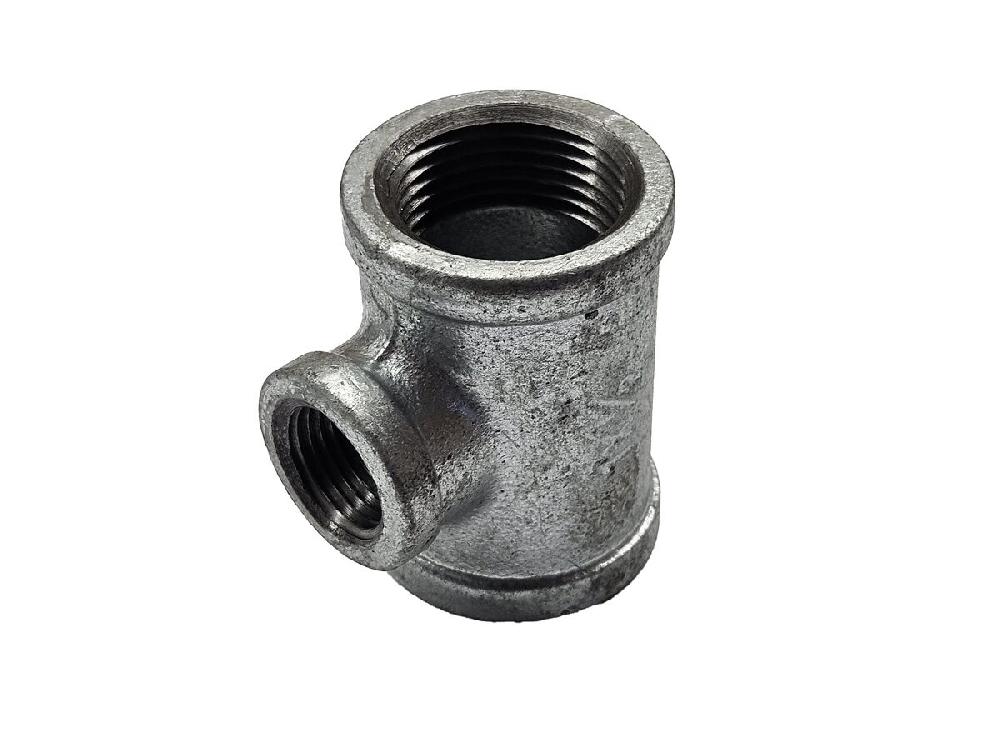 reece Galvanised Malleable Iron Reducing Tee 25mm x 20mm