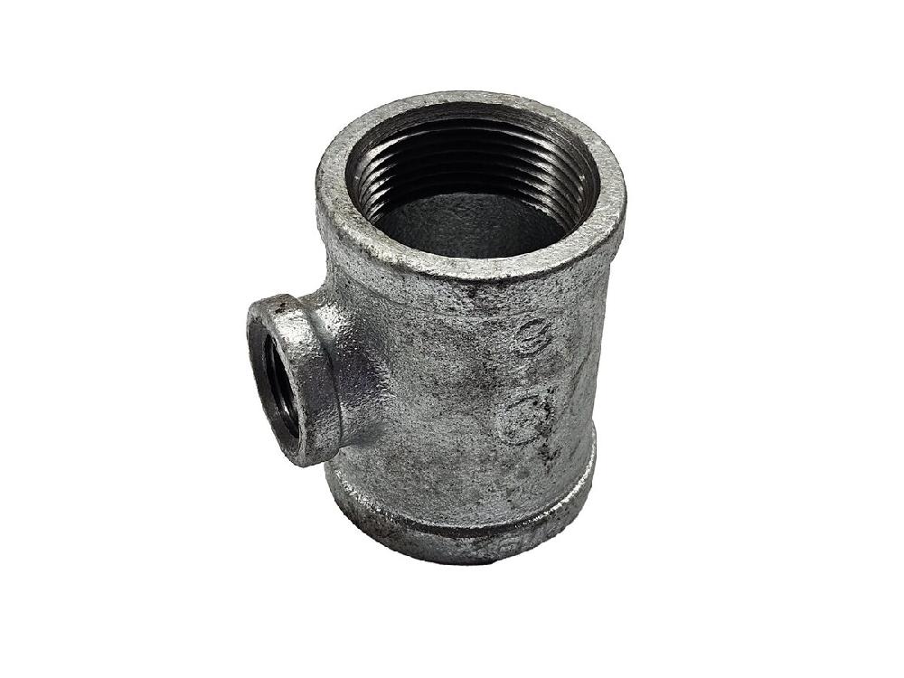 reece Galvanised Malleable Iron Reducing Tee 32mm x 25mm