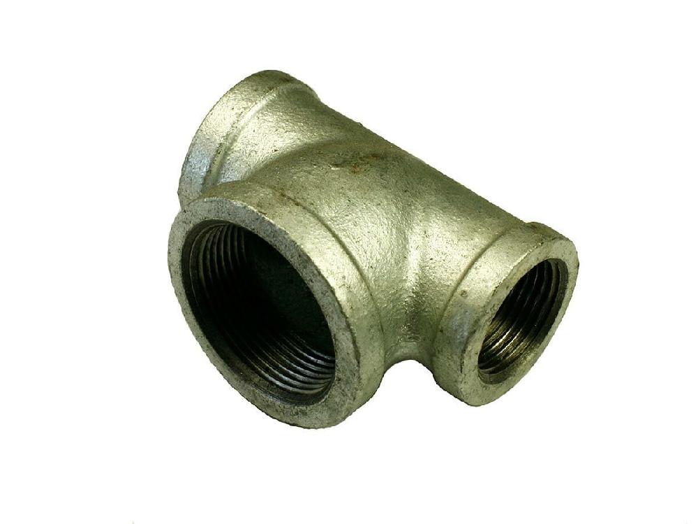 reece Galvanised Malleable Iron Reducing Tee 50mm x 40mm