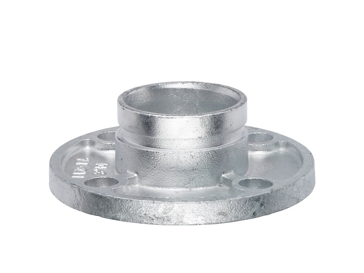 reece Galvanised Roll Groove Flange Adaptor 80mm (88) x 80mm Universal