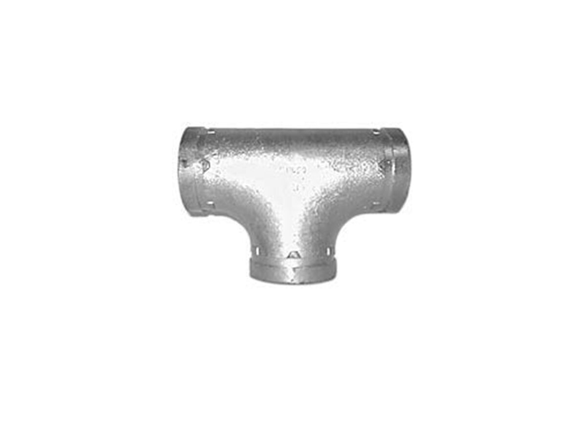 reece Galvanised Roll Groove Standard Radius Tee 32mm (43)