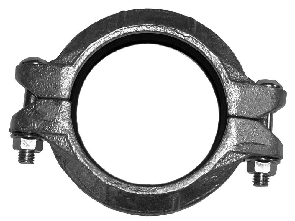 reece Galvanised Roll Groove Transition Coupling 150mm x 165mm (168x165)