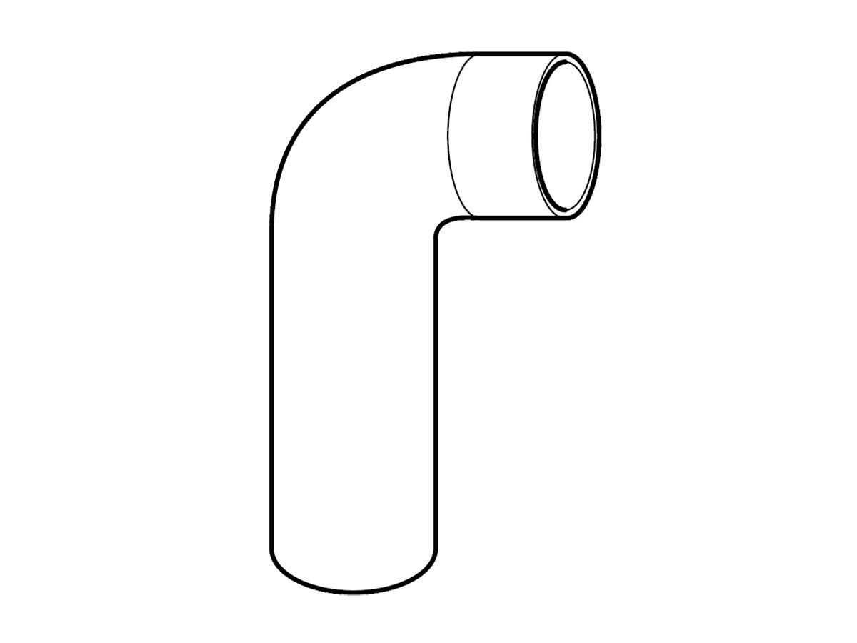 reece Geberit Long Radius Bend 110mm x 91.5 Degree Electroweld