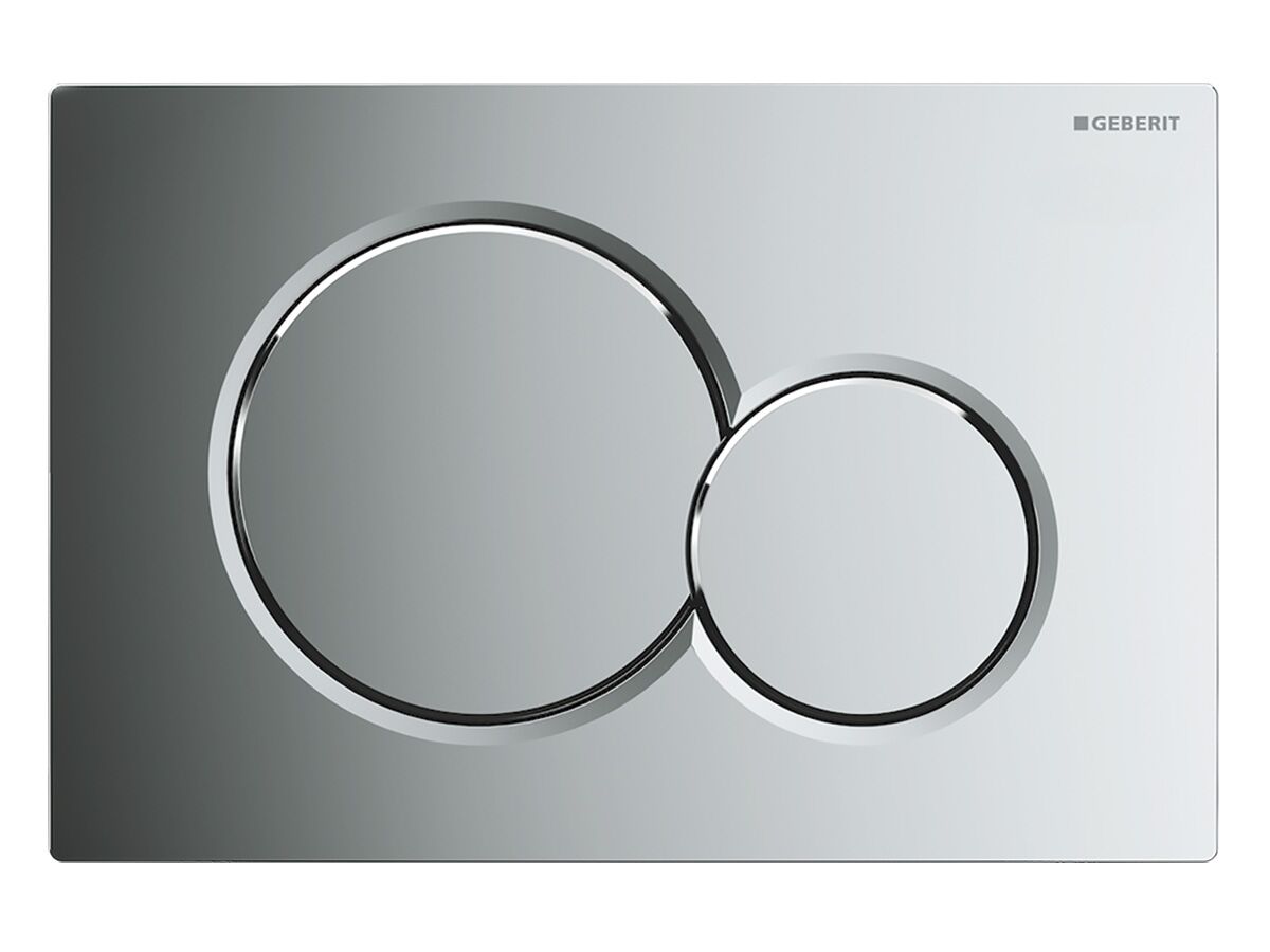 reece Geberit Sigma 01 Dual Flush Access Plate ABS Bright Chrome reece Geberit Sigma 01 Dual Flush Access Plate ABS Bright Chrome